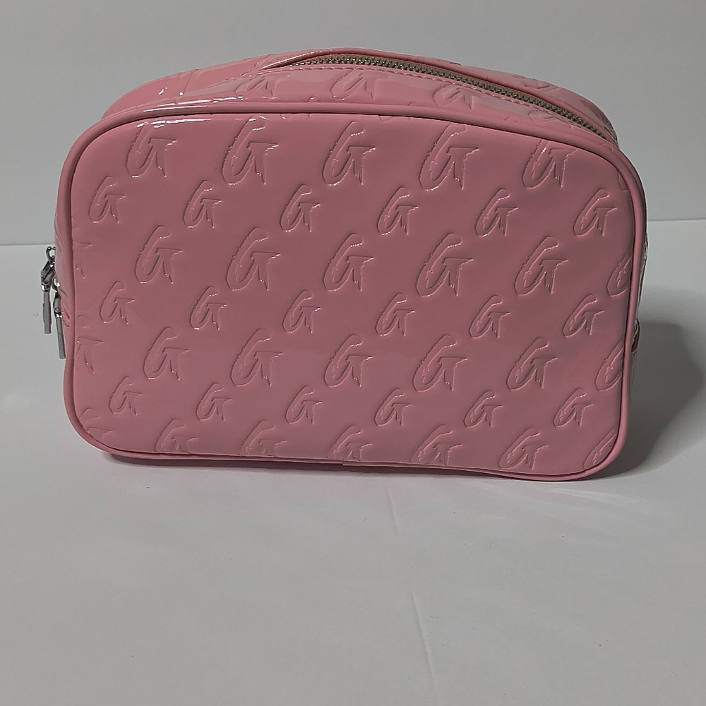 Small Monogram Toiletry Bag Mirror Pink